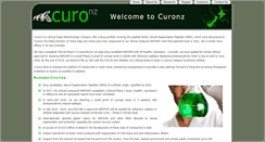 Desktop Screenshot of curonz.com