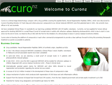 Tablet Screenshot of curonz.com